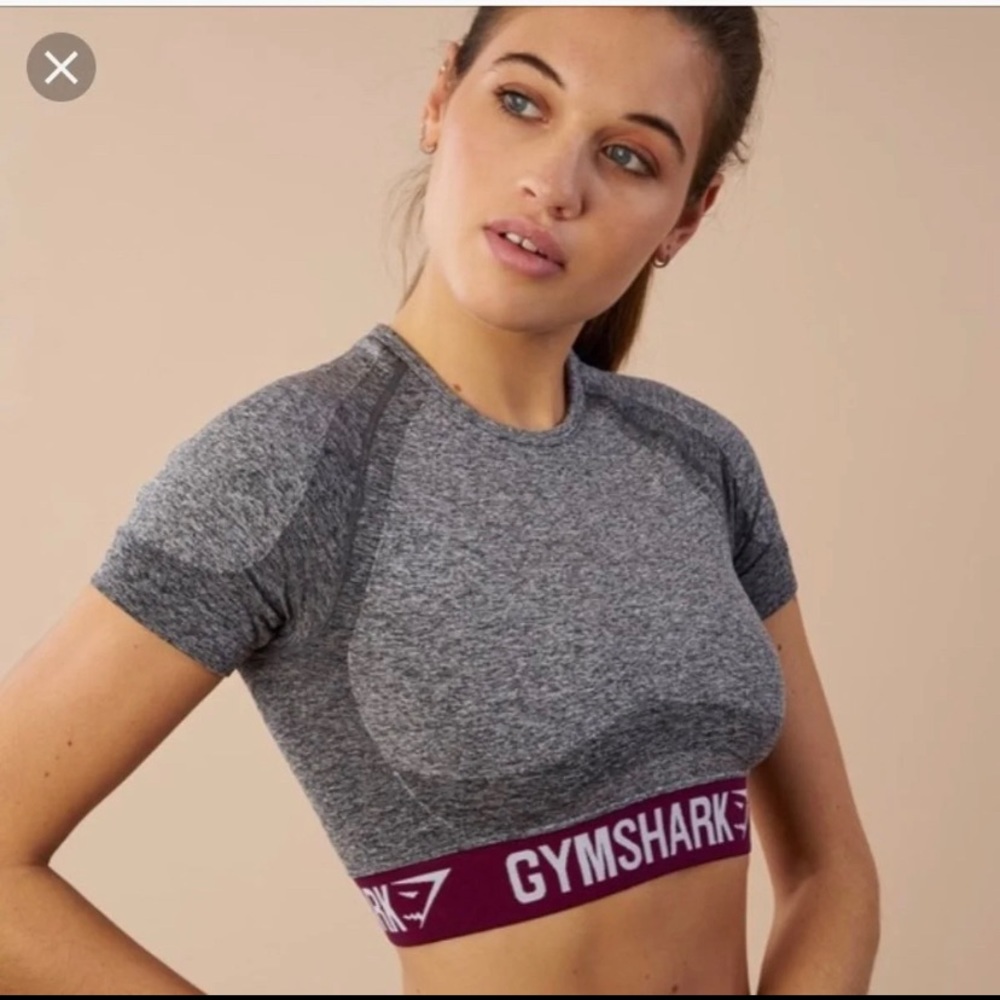 Gymshark Crop Top🏋🏼‍♂️🦈